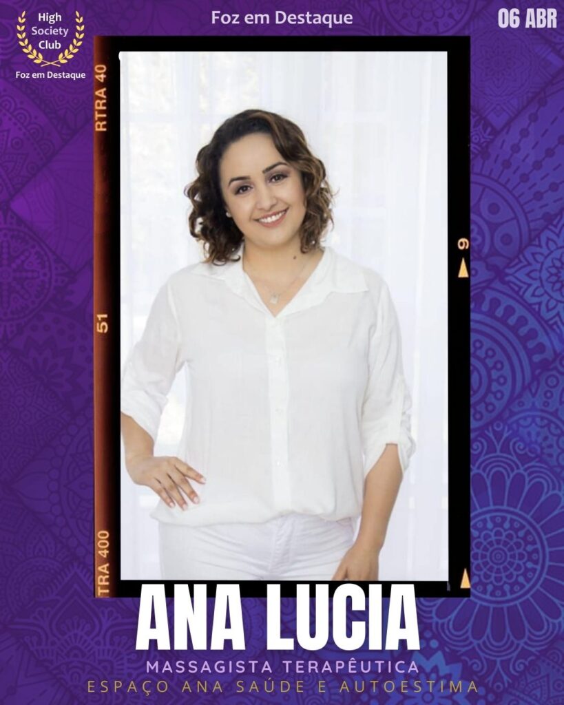 Ana Lucia - Massagista Terapêutica - Espaço Ana Saúde e Autoestima