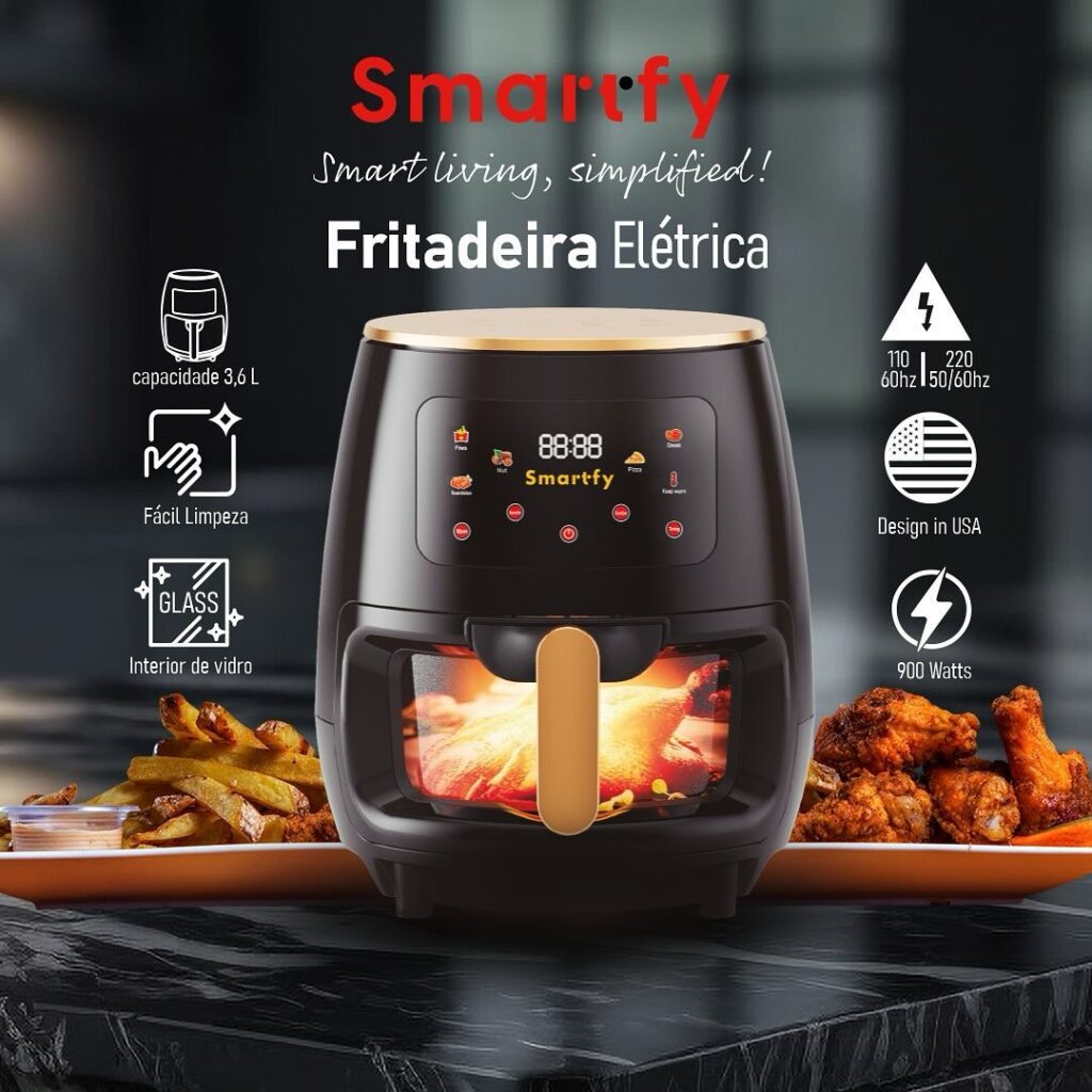 SMARTFY EXPERIENCE SHOPPING PARIS FRITADEIRA ELÉTRICA