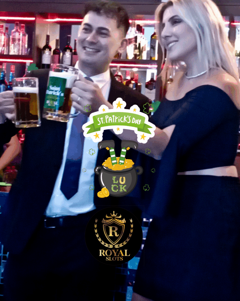 ROYAL SLOTS CASINO CIUDAD DEL ESTE - FESTA DO SAINT PATRICK´S DAY - ABEL LEYES - FOZ EM DESTAQUE