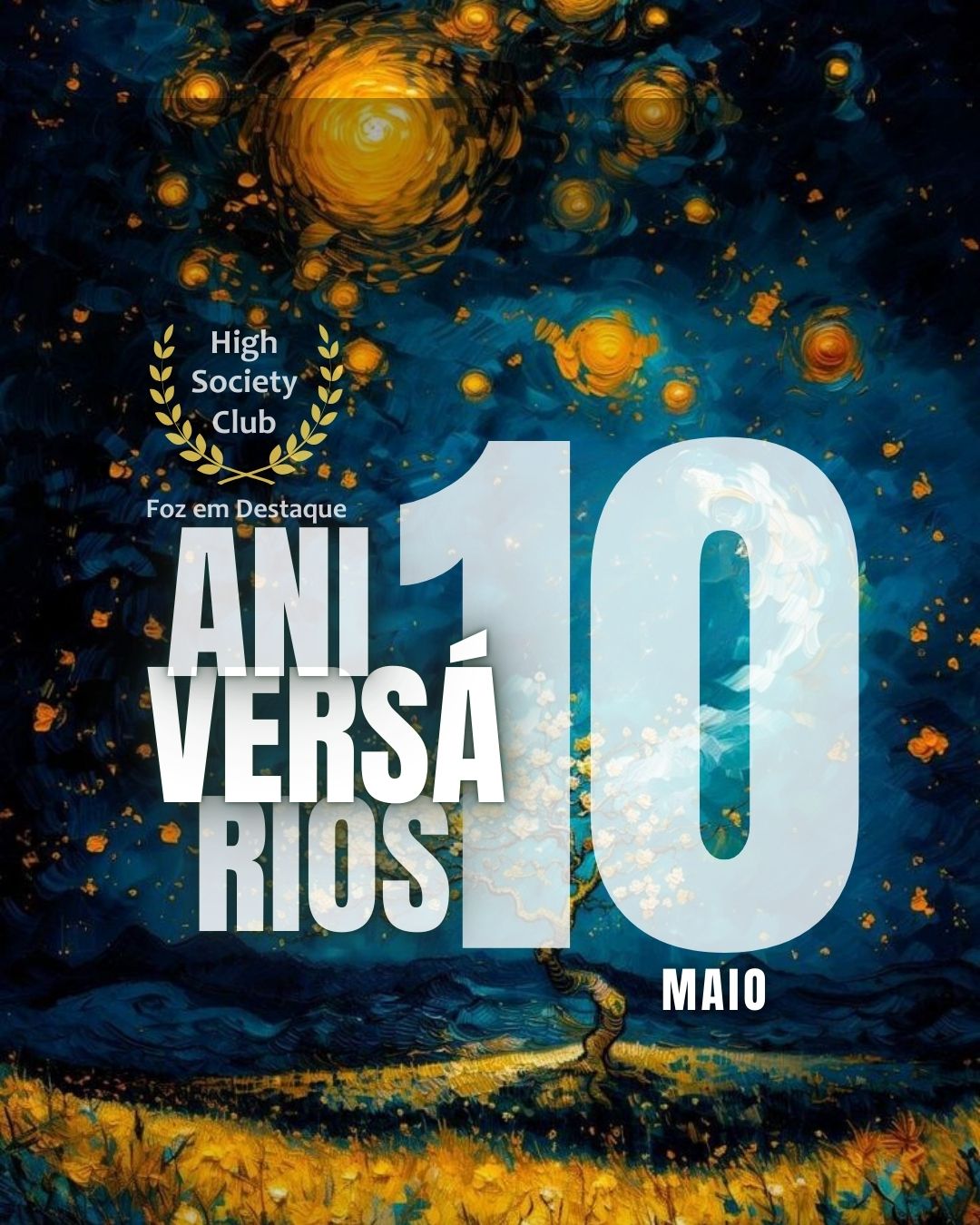 Aniversários 10 de maio 2025 11