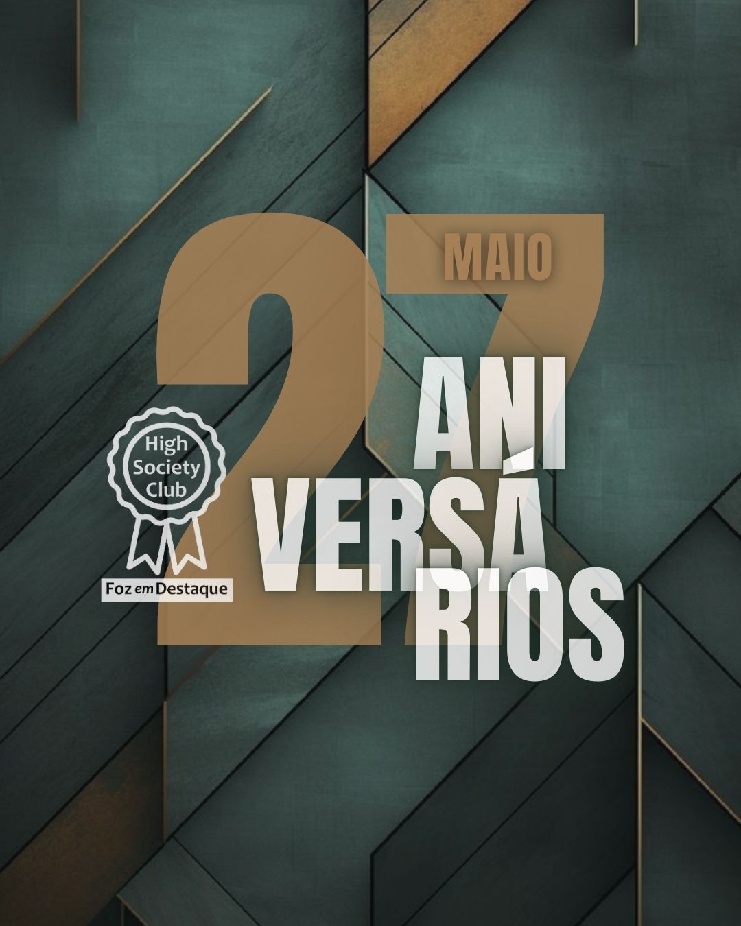 Aniversários 27 de Maio 2025 11