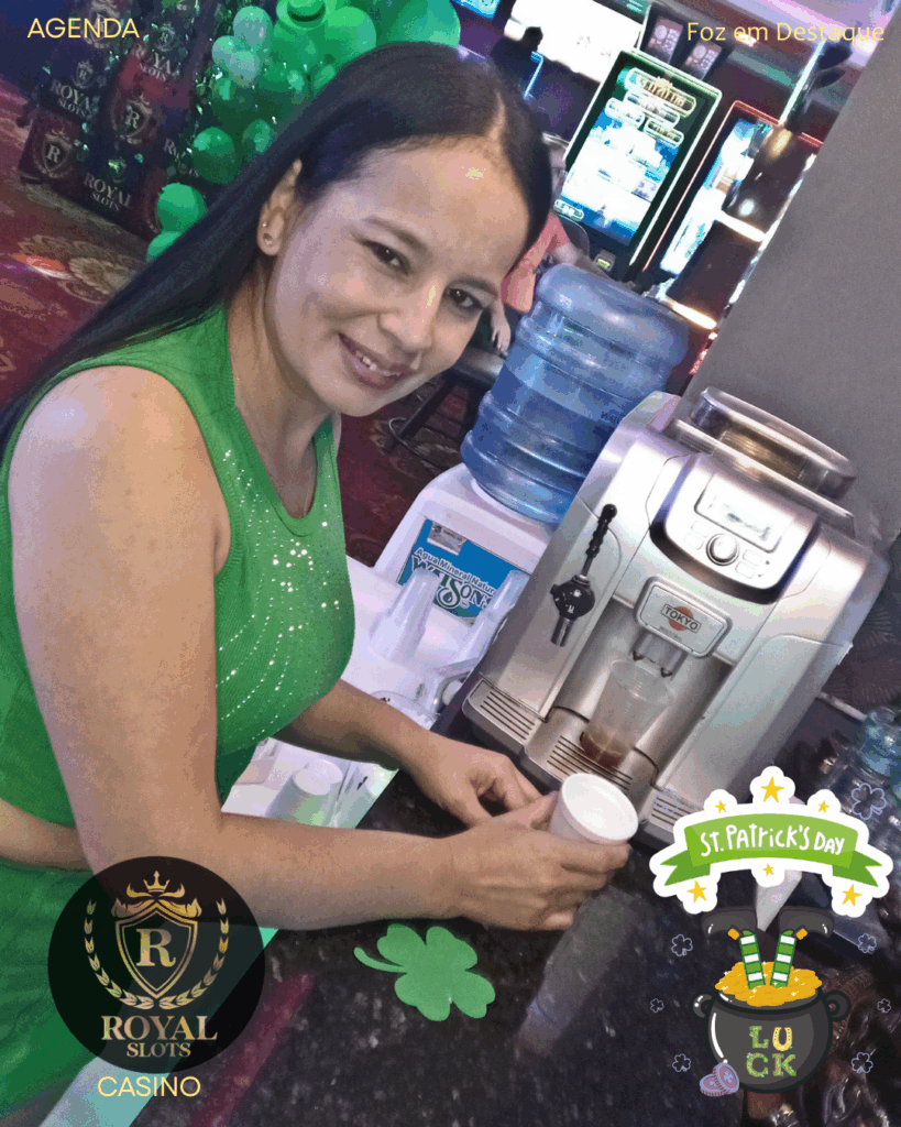 ROYAL SLOTS CASINO CIUDAD DEL ESTE PARAGUAI - FESTA DE SAINT PATRICK - FOZ EM DESTAQUE - ABEL LEYES