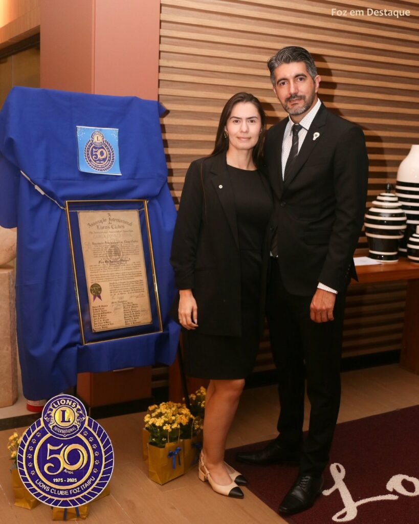 LIONS CLUBE ITAIPU 50 ANOS PETER DA LUZ