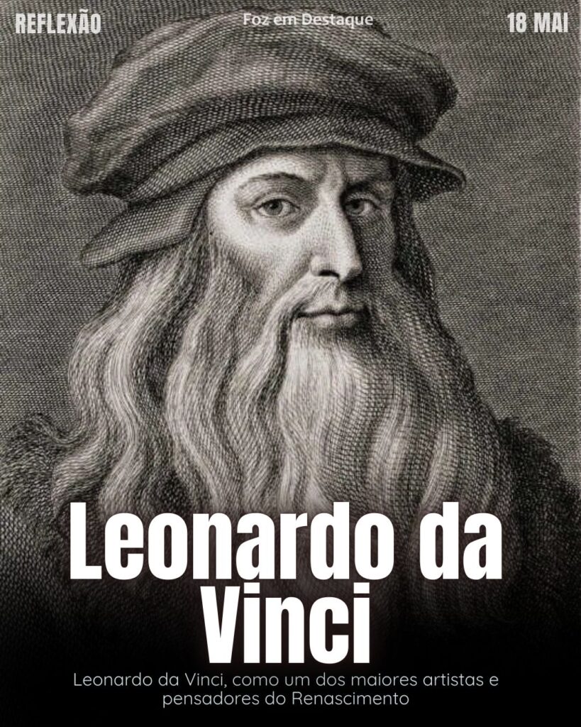 "Quem não aprecia os prazeres da vida não os merece." - (Leonardo da Vinci)
Reflexão 18 de Maio 2025 Foz em Destaque “Sua Vida mais divertida”.