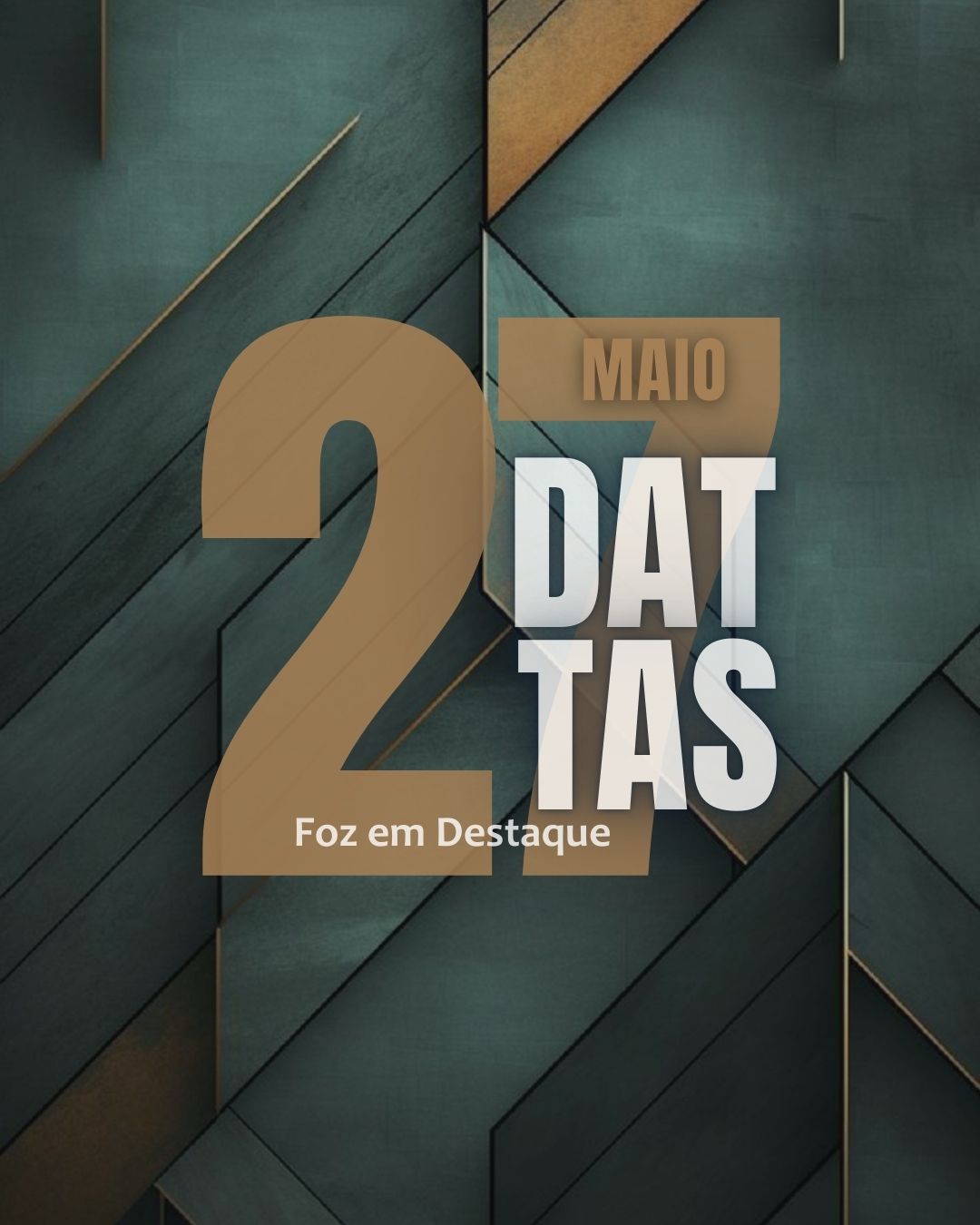 Datas 27 de maio 2025 4
