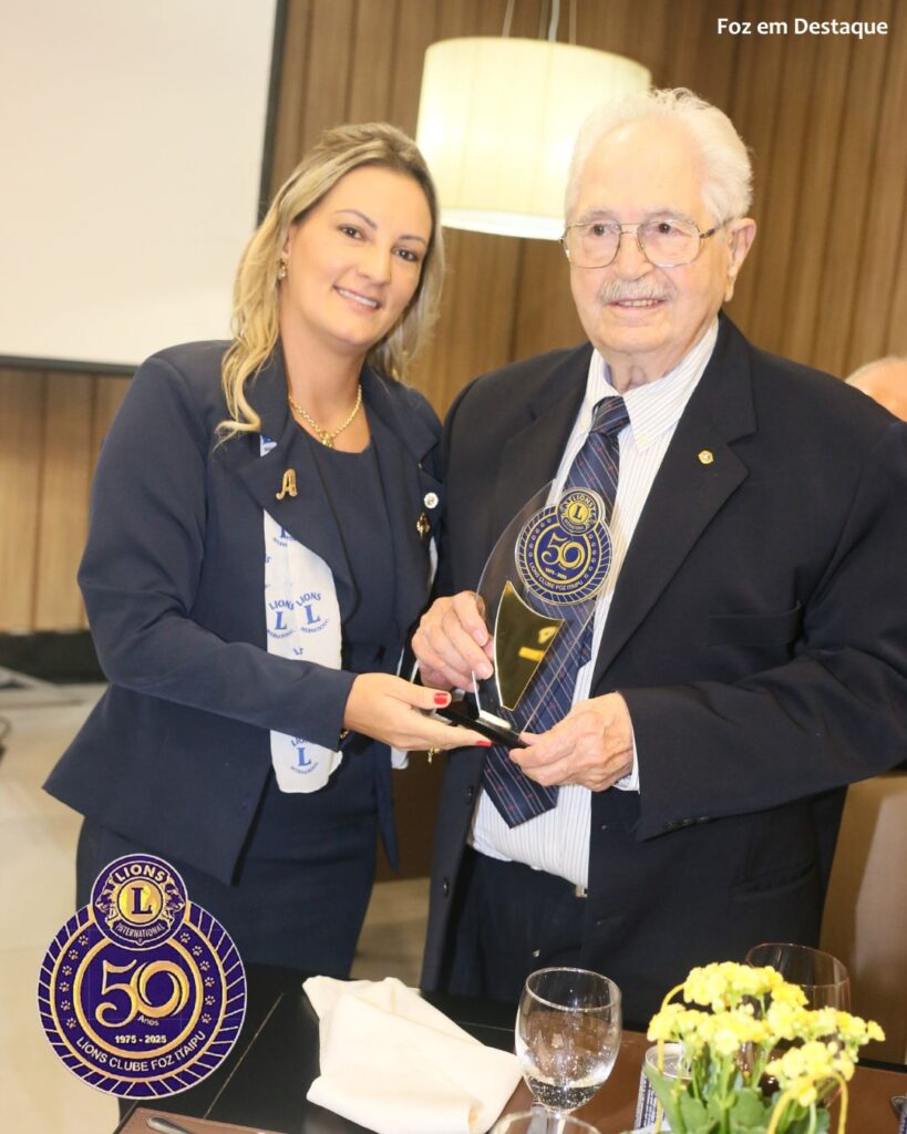 LIONS CLUBE ITAIPU 50 ANOS
ALINE MIGLIORINI E HELIO BORDIN