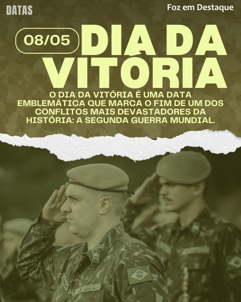 Datas 08 de maio 2025 Foz em Destaque "Sua Vida mais divertida