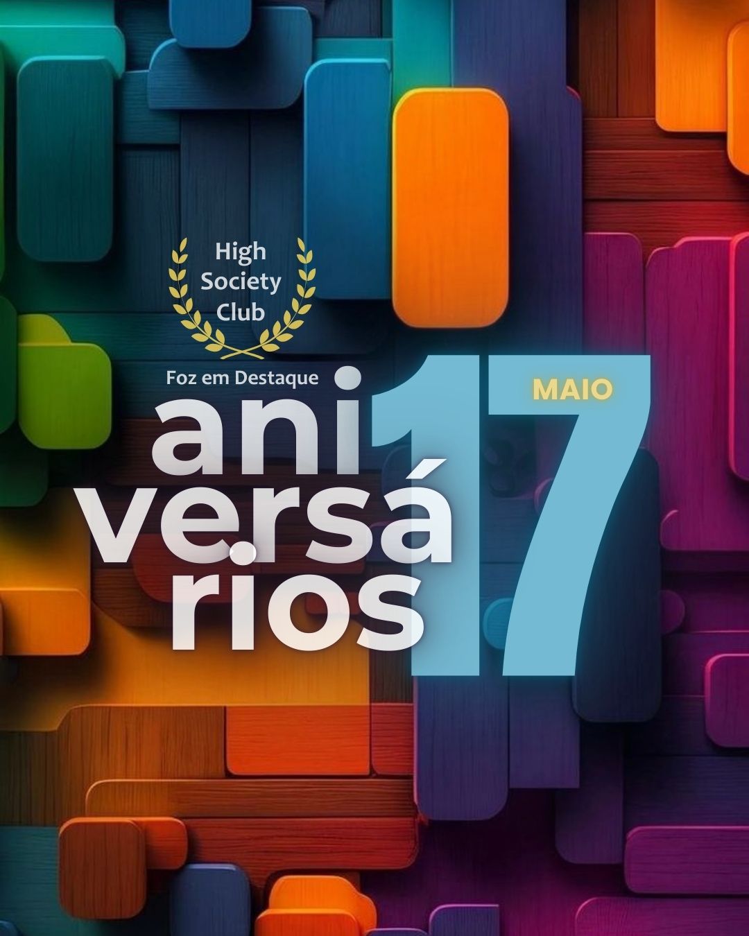 Aniversários 17 de maio 2025 8