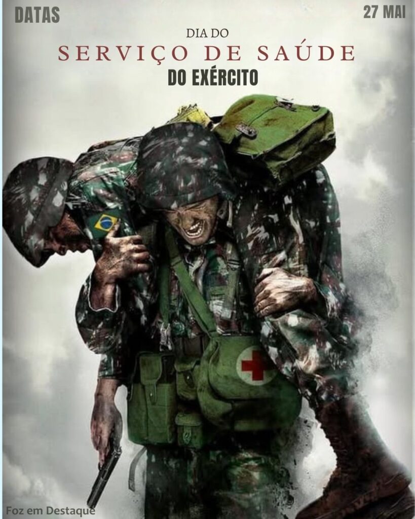 Dia do Serviço de Saúde do Exército
Datas 27 de maio 2025 Foz em Destaque "Sua Vida mais divertida".
