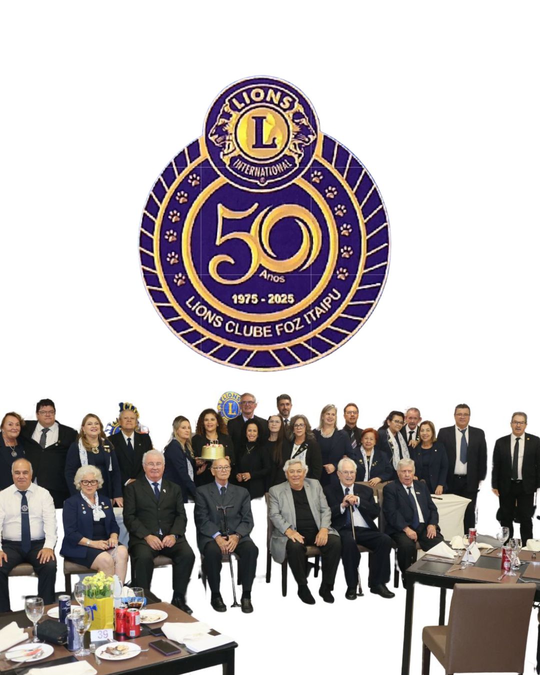 50 anos do Lions Clube Foz do Iguaçu Itaipu Foz em Destaque