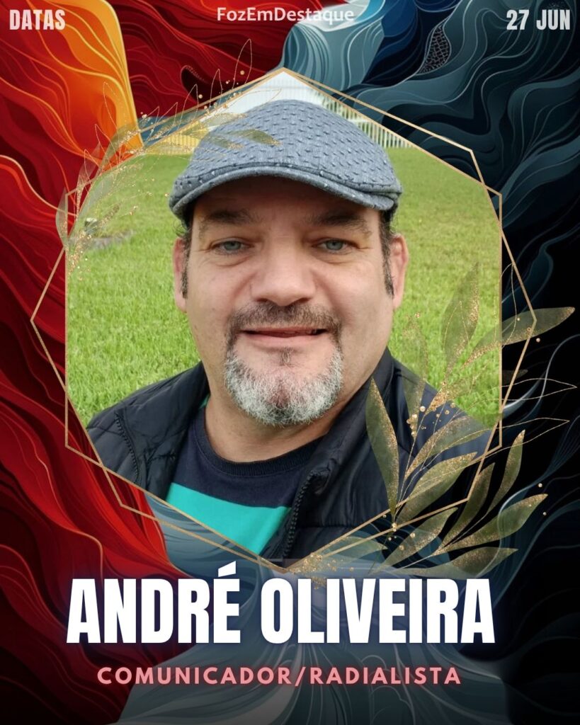 André Oliveira - Comunicador e radialista
Aniversariantes 27 de junho HighSocietyClub Foz em Destaque