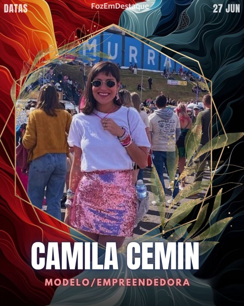 Camila Cemin - Modelo e empreendedora
Aniversariantes 27 de junho HighSocietyClub Foz em Destaque