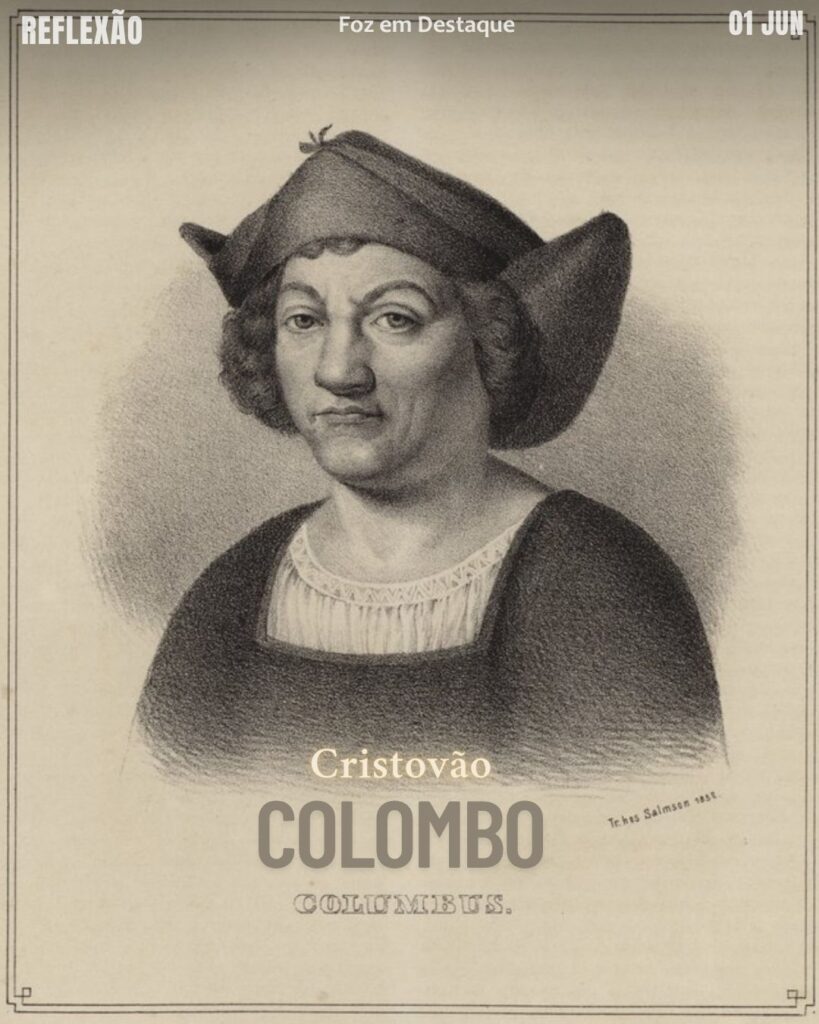 “Você nunca pode atravessar o oceano até que tenha coragem de perder de vista a costa.” (Cristóvão Colombo)
Reflexão 01 de Junho 2025 Foz em Destaque “Sua Vida mais divertida”.