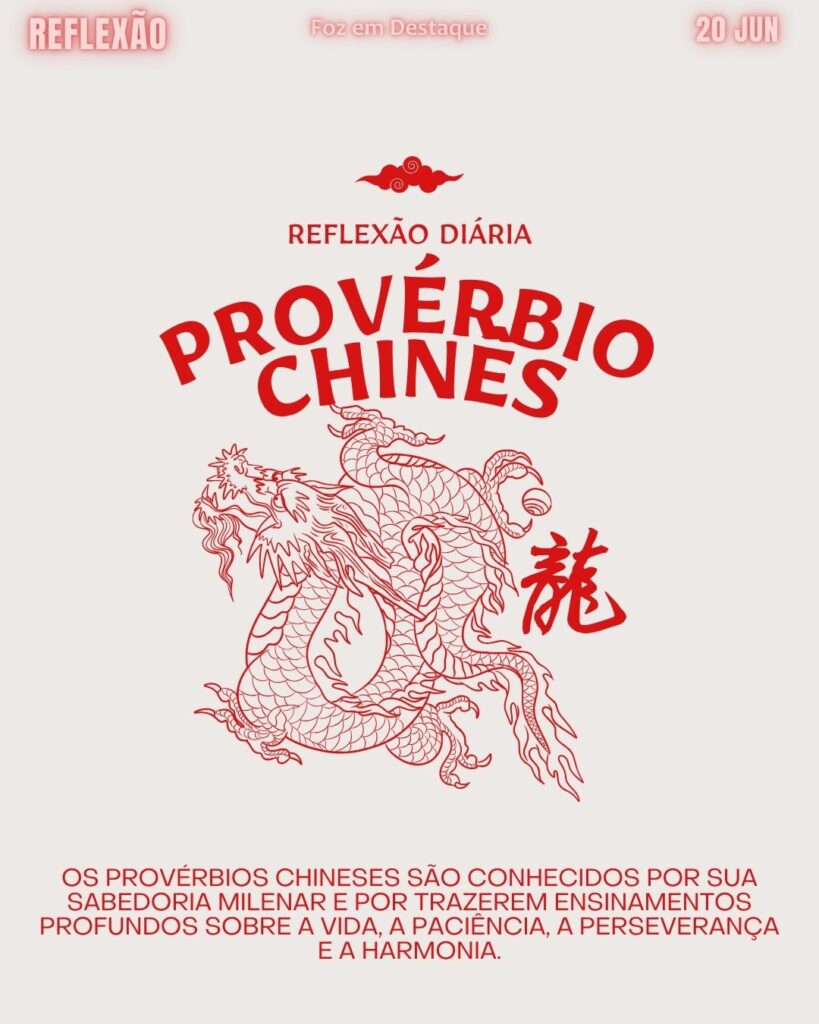 A Biografia do "Autor" – A Sabedoria Coletiva da Tradição Chinesa
Reflexão Diária: O Poder da Ação – Provérbio Chinês Inspirador