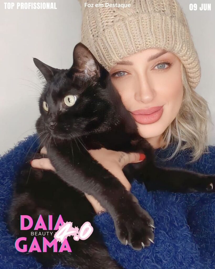 Aniversário Daia Gama Beauty 4.0 e 26 anos de carreira gata de estimçao