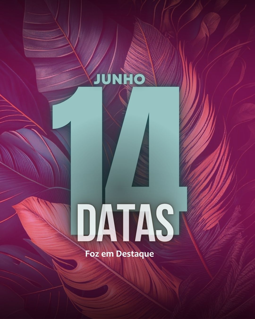 Datas 14 de junho 2025 4