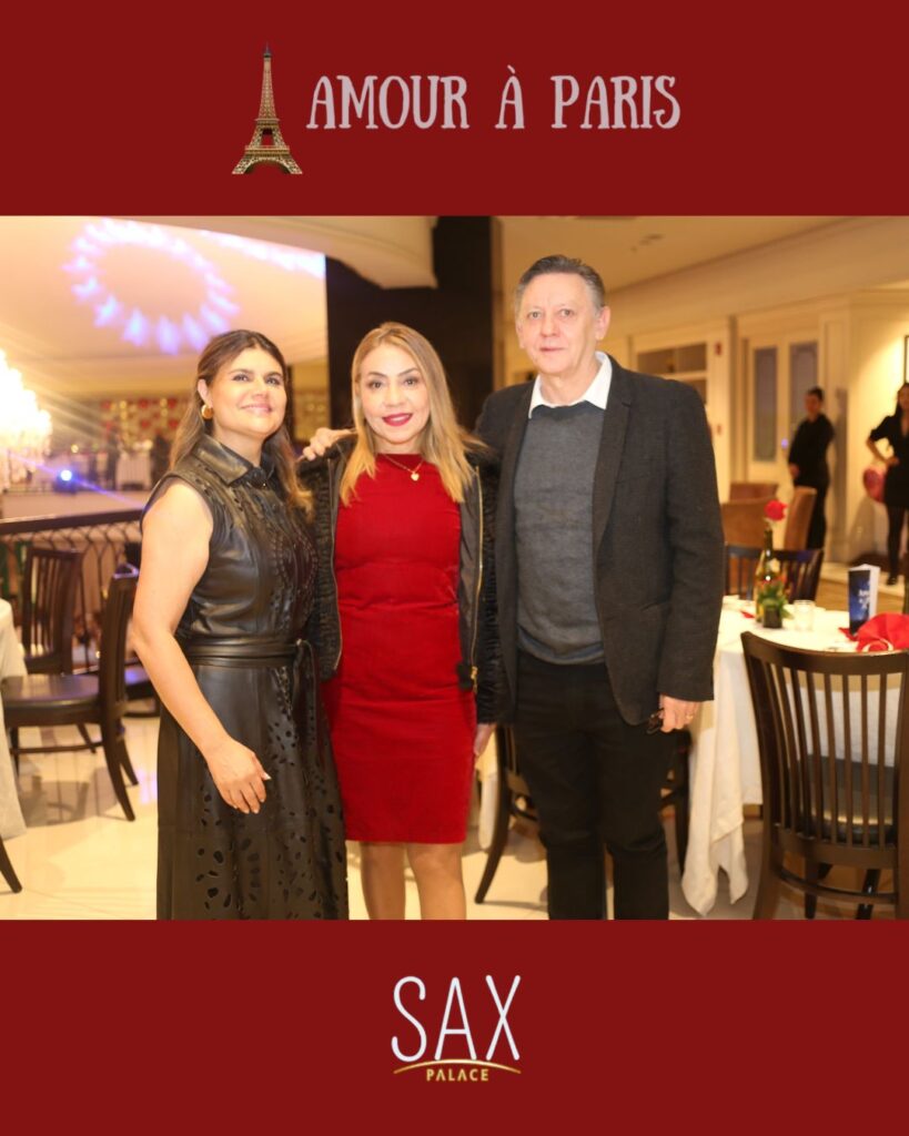 Dia dos Namorados SaxPalace -amor a paris - faten nasser - lilian grellmann - czrlos grellmann