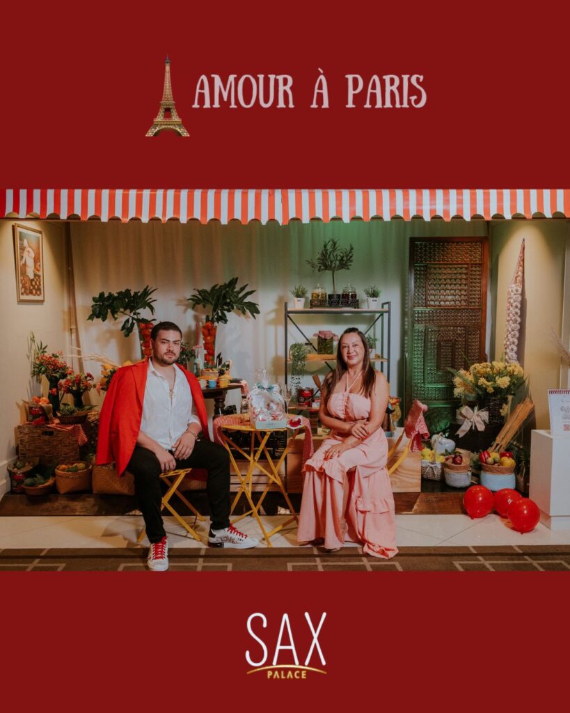 Dia dos Namorados SaxPalace -amor a paris