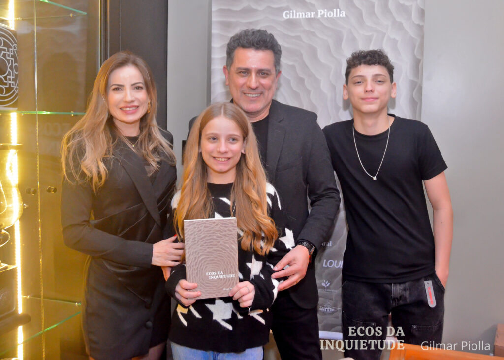 Lançamento Ecos da Inquietude - Gilmar Piolla Renata Piolla Matteo , Valentina
