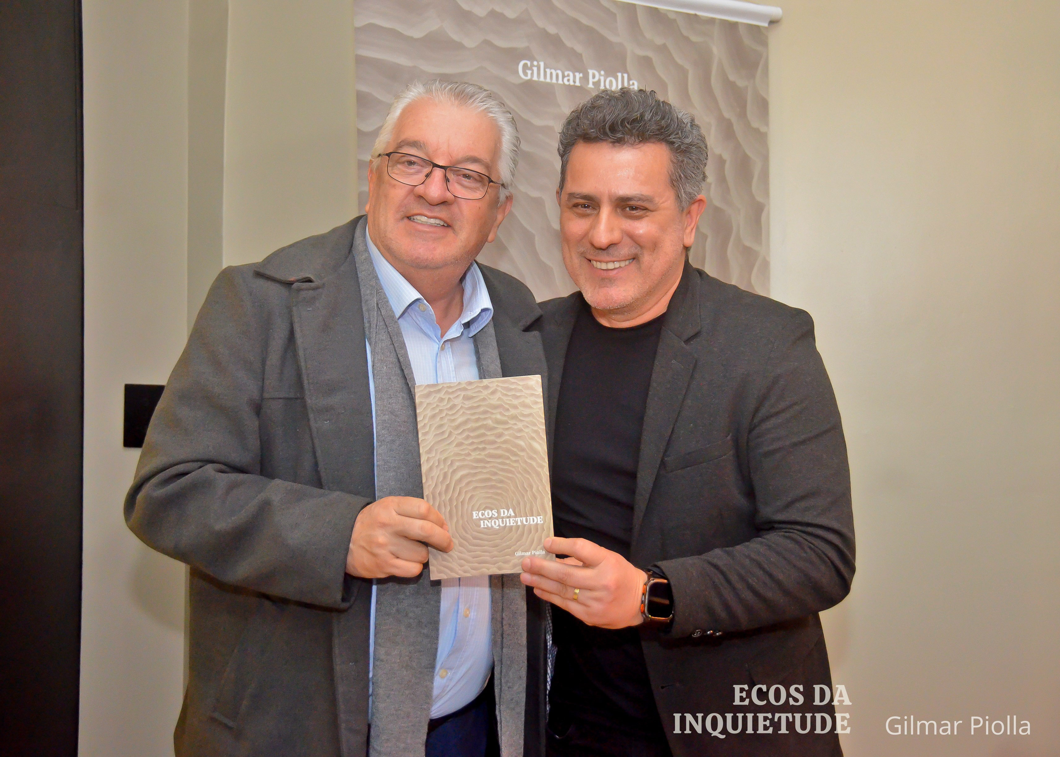Lançamento Ecos da Inquietude - Gilmar Piolla - Paulo Angeli