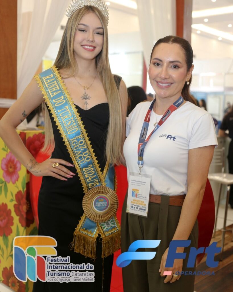 realizações e conquistas FitCataratas 20 anos - frt - daniela meireles - frt operadora - julya bernarksi - rainha do turiismo foz