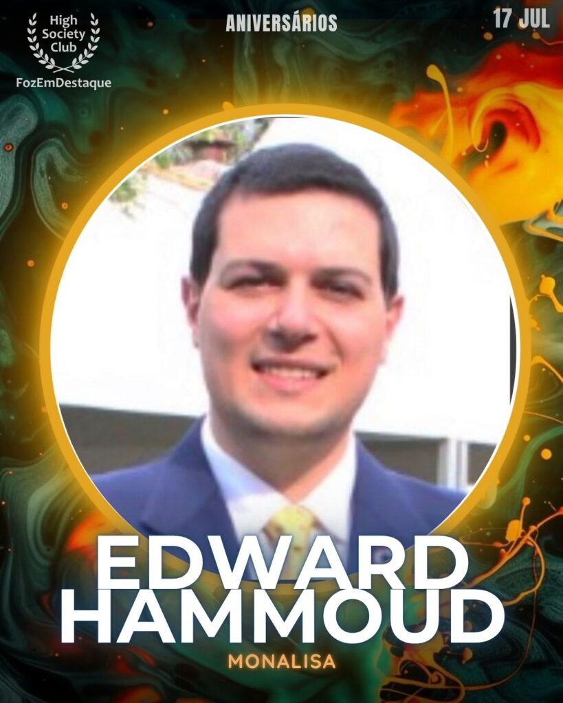 Edward Hammoud atua como diretor da Monalisa Paraguay em Ciudad del Este,