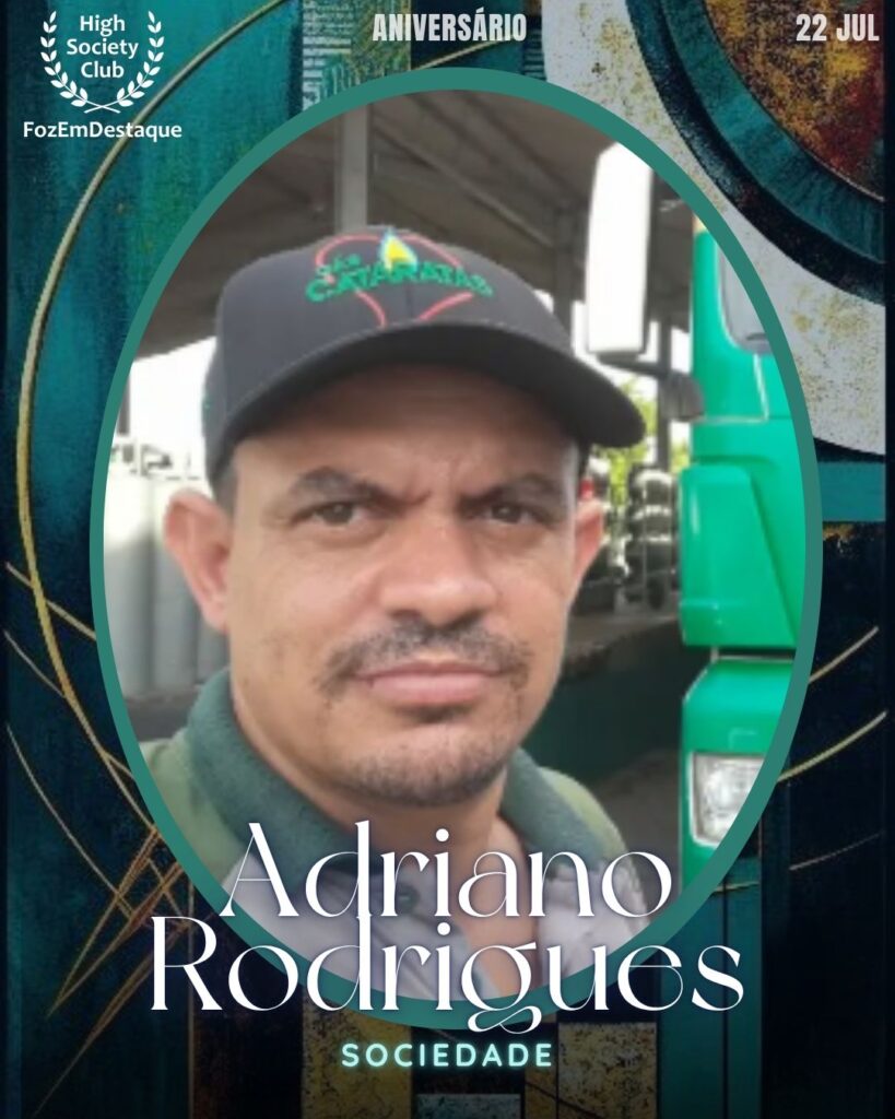 Adriano Rodrigues
Sociedade
aniversariantes high society club