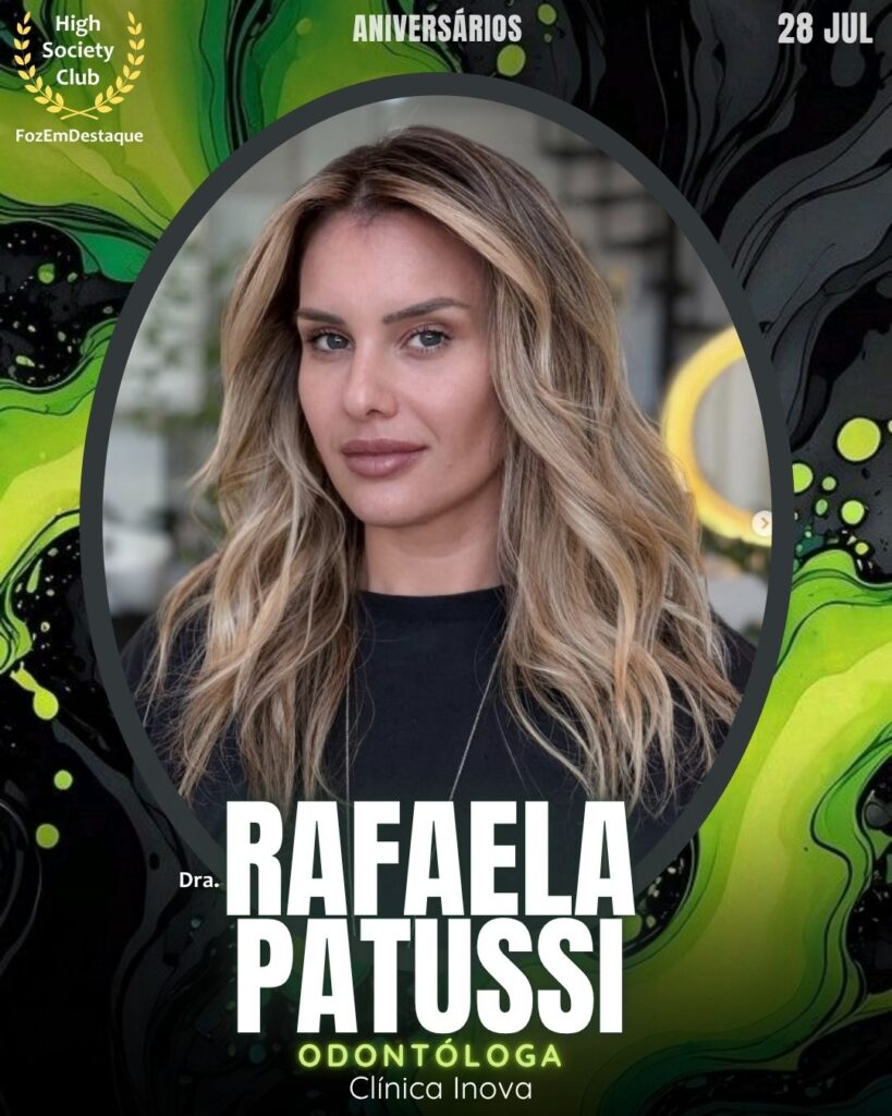 Dra. Rafaela Patussi
Odontóloga
Clínica Inova