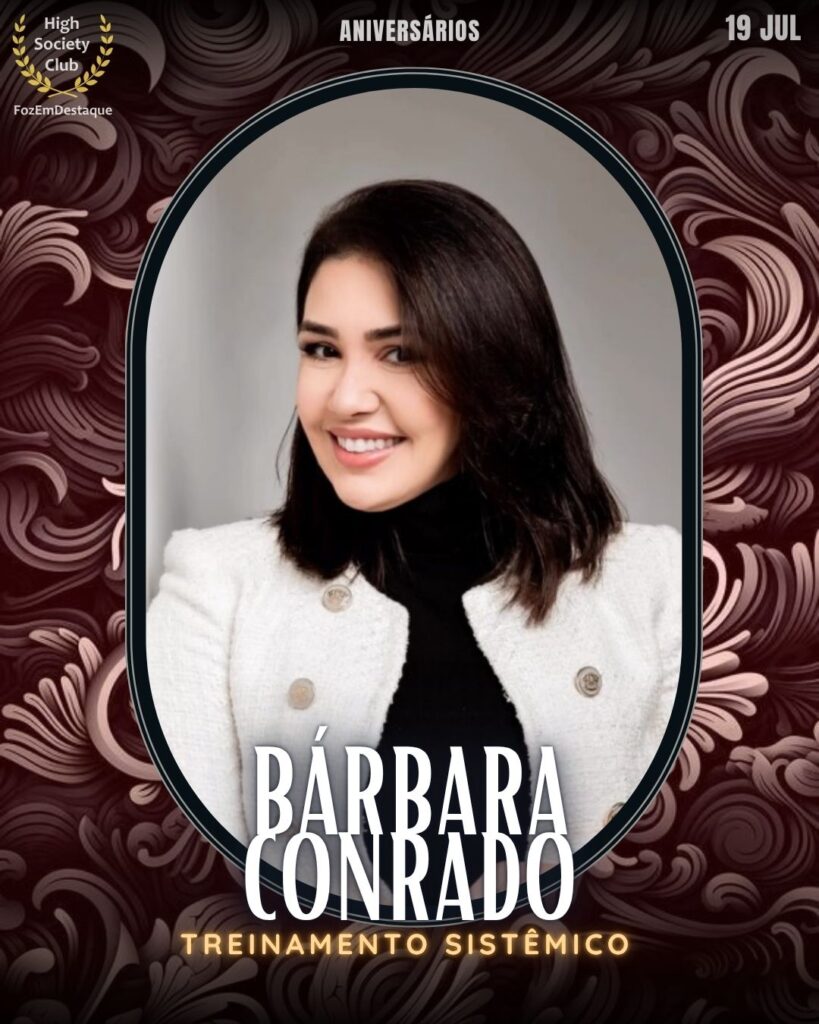 Bárbara Conrado
Treinamento Sistêmico