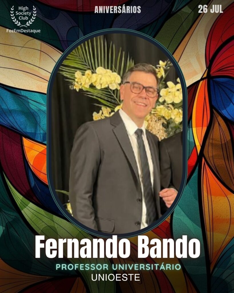 Fernando Bando
Professor Universitário
UNIOESTE