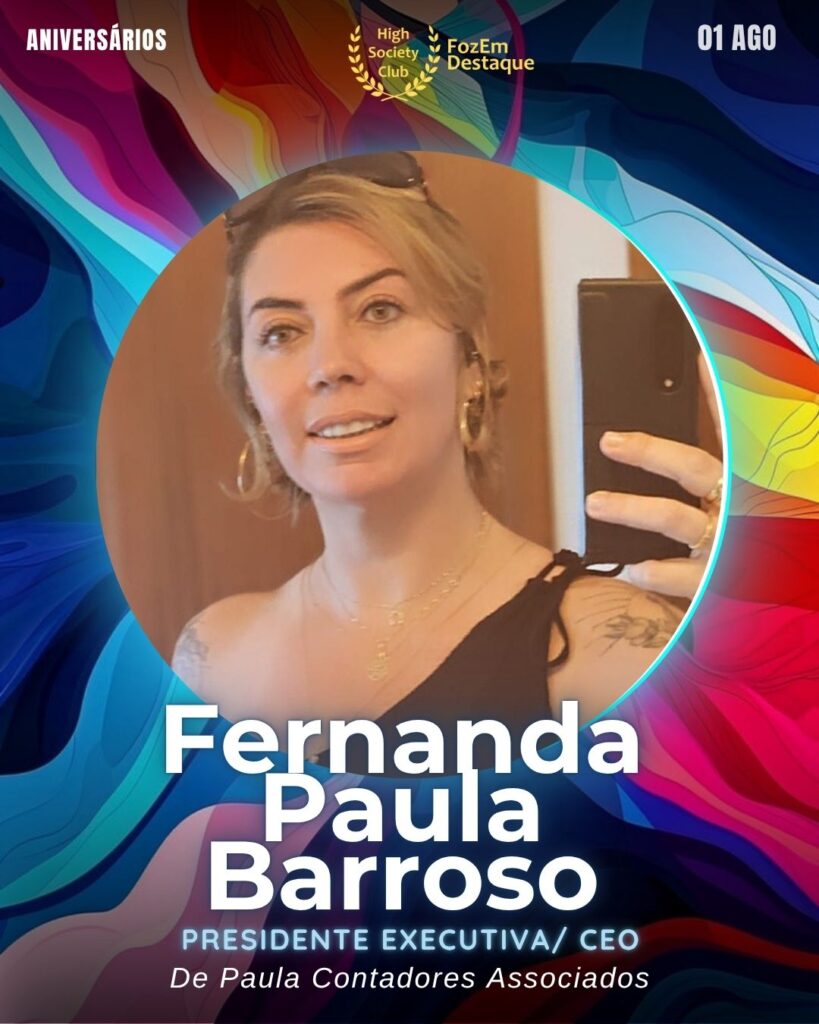 Fernanda Paula Barroso
Presidente Executiva/ CEO - De Paula Contadores Associados