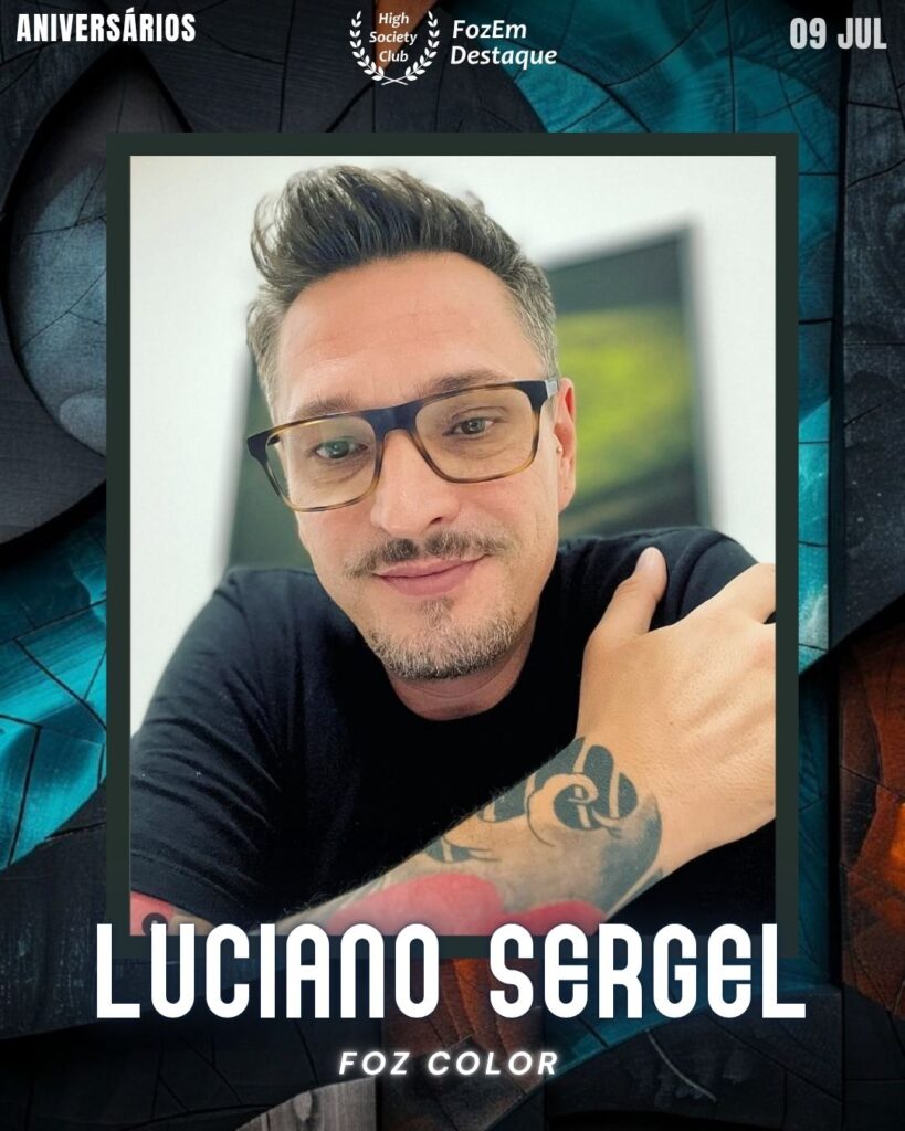Luciano Sergel
Aniversariantes 09 de Julho
