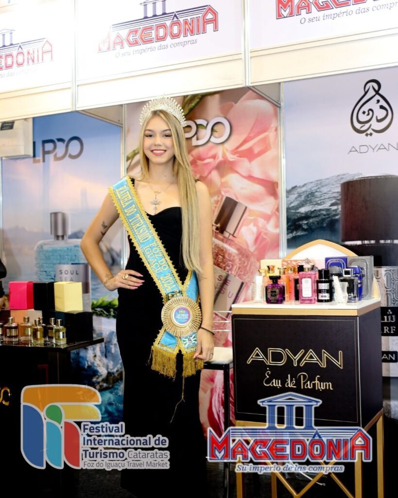 realizações e conquistas FitCataratas 20 anos
wisan osman mnacedonia paraguai
julya bernarski - rtainha do turismo foz