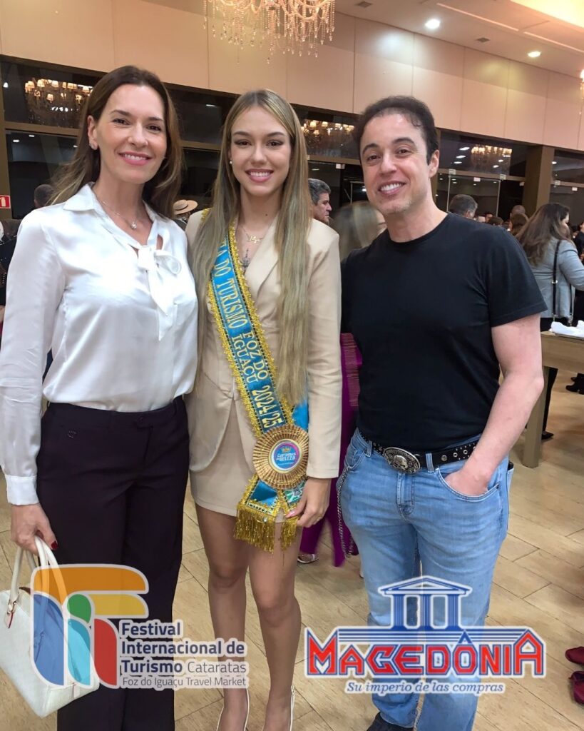 realizações e conquistas FitCataratas 20 anos
wisan osman mnacedonia paraguai
julya bernarski - rtainha do turismo foz