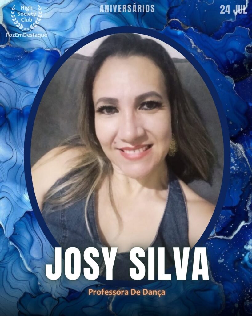 Josy Silva
Professora De Dança
