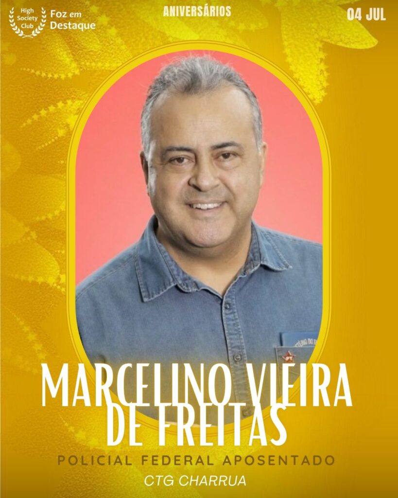 Marcelino Vieira de Freitas
Policial Federal aposentado e membro do CTG Charrua.