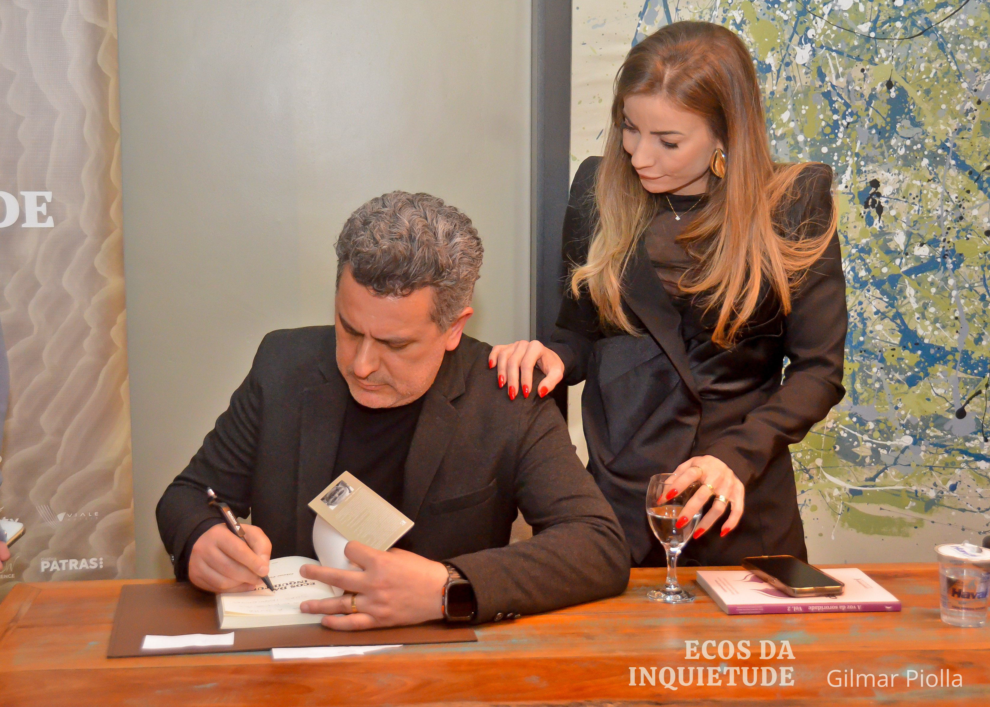 📚 Ecos da Inquietude: livro de Gilmar Piolla transforma palavras em encontros 192_DSC_8207