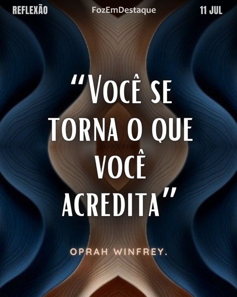 Oprah Winfrey Reflexão Diária