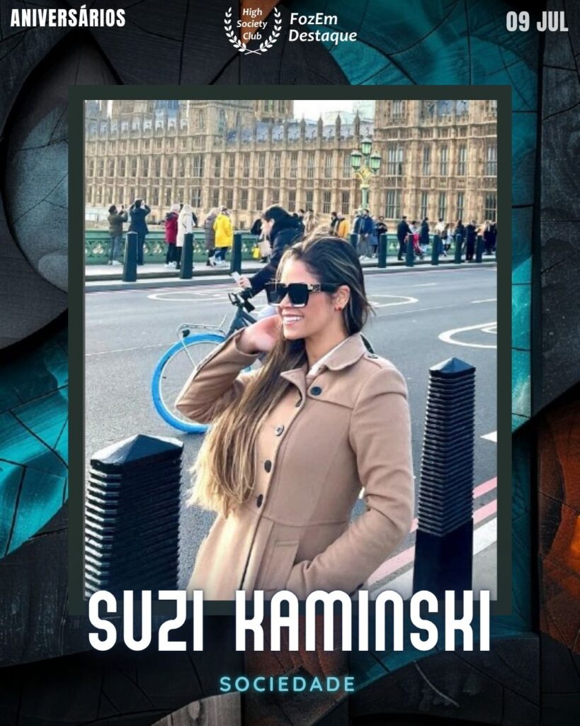 Suzi Kaminski
Aniversariantes 09 de Julho