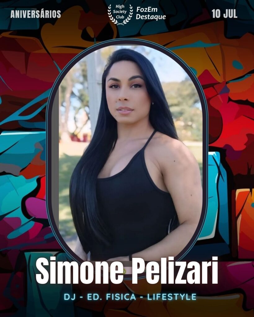 Simone Pelizari
Aniversariantes 10 de Julho