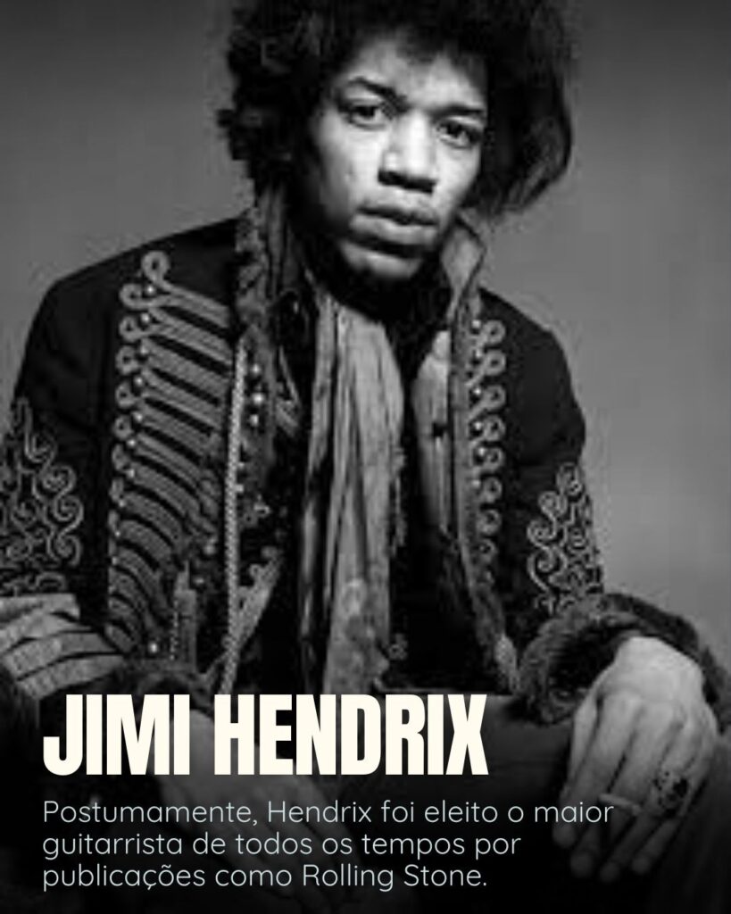 poder do amor
Sobre o autor: Jimi Hendrix
poder do amor