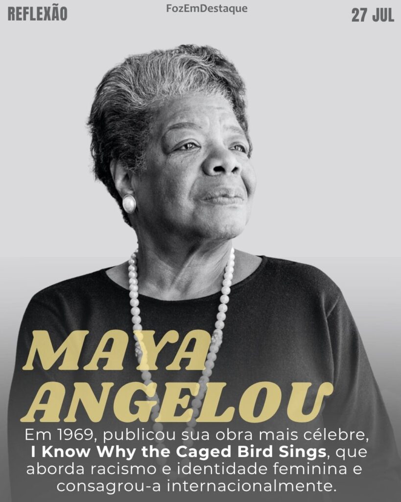 “Toda vez que uma mulher se defende, sem nem perceber que isso é possível, sem qualquer pretensão, ela defende todas as mulheres.”
(Maya Angelou)
mulher se defende - Reflexão Diária FozEmDestaque