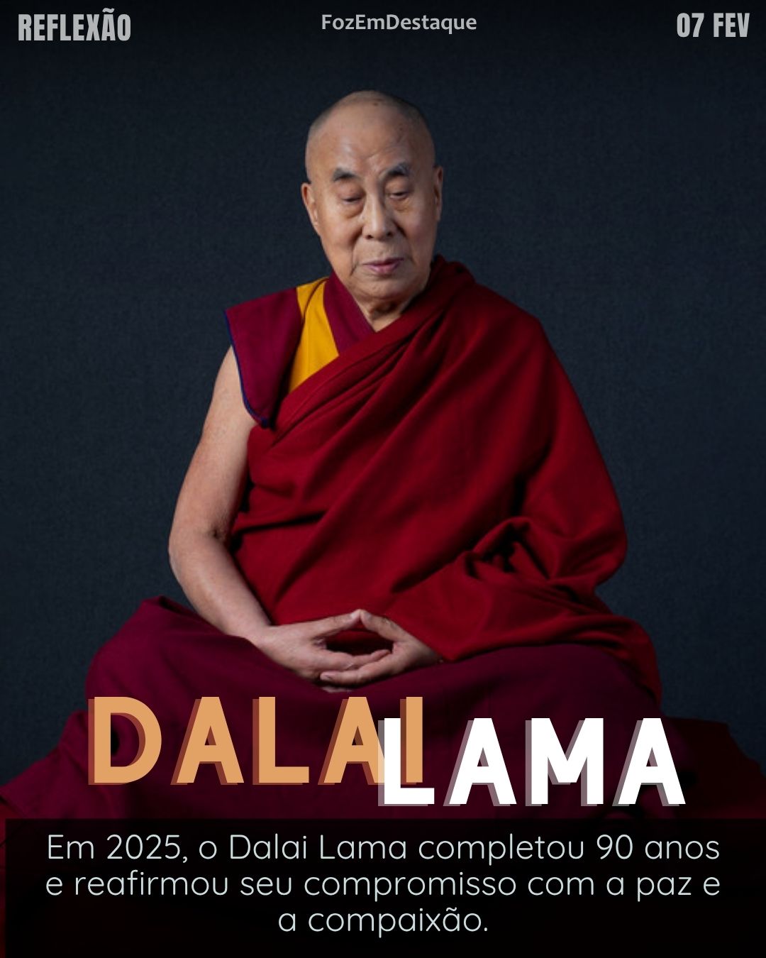🌞 A Felicidade Está em Suas Mãos: A Sabedoria do Dalai Lama 3