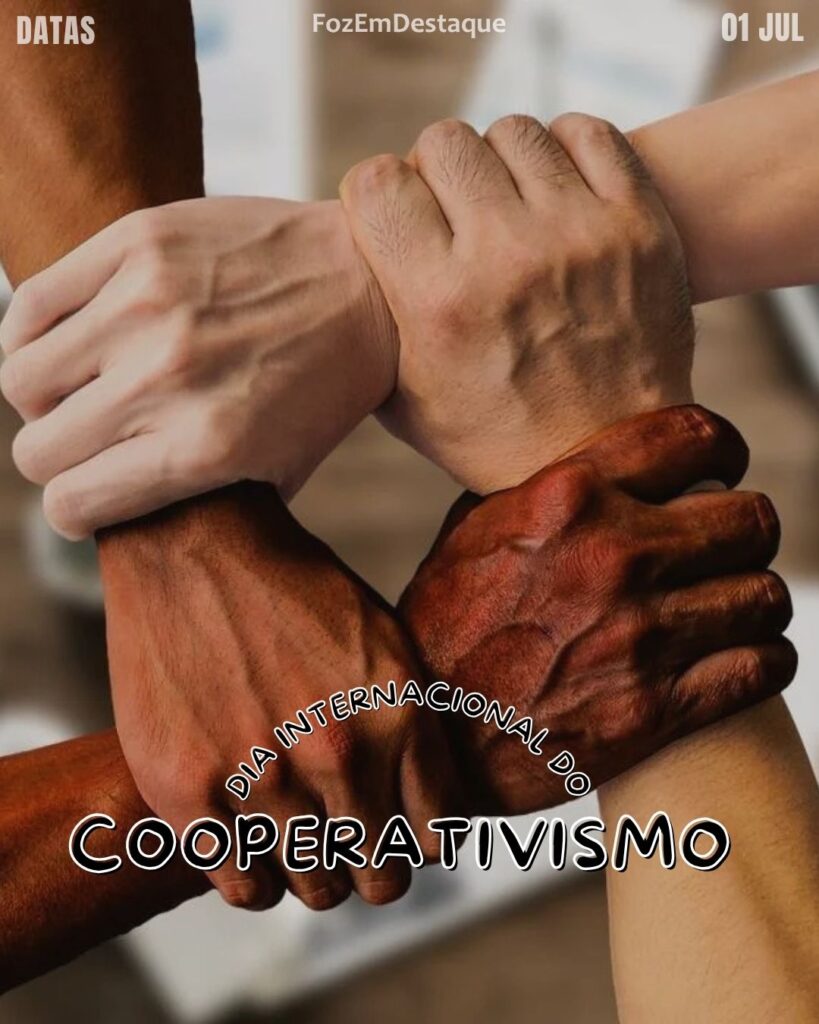 Dia Internacional do Cooperativismo
data 01 de junho