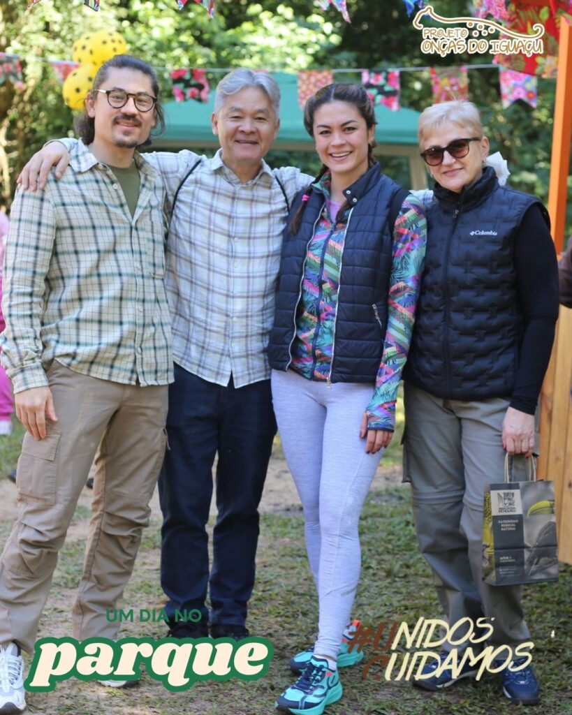 Dia no Parque Foz - Família Tsuzaki