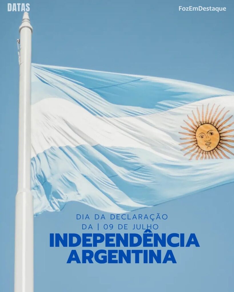 Dia da Declaração da Independência Argentina
datas comemorativas 09/07/2025