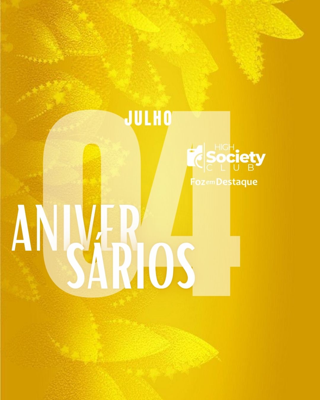 Aniversariantes de 04 de Julho de 2025 7