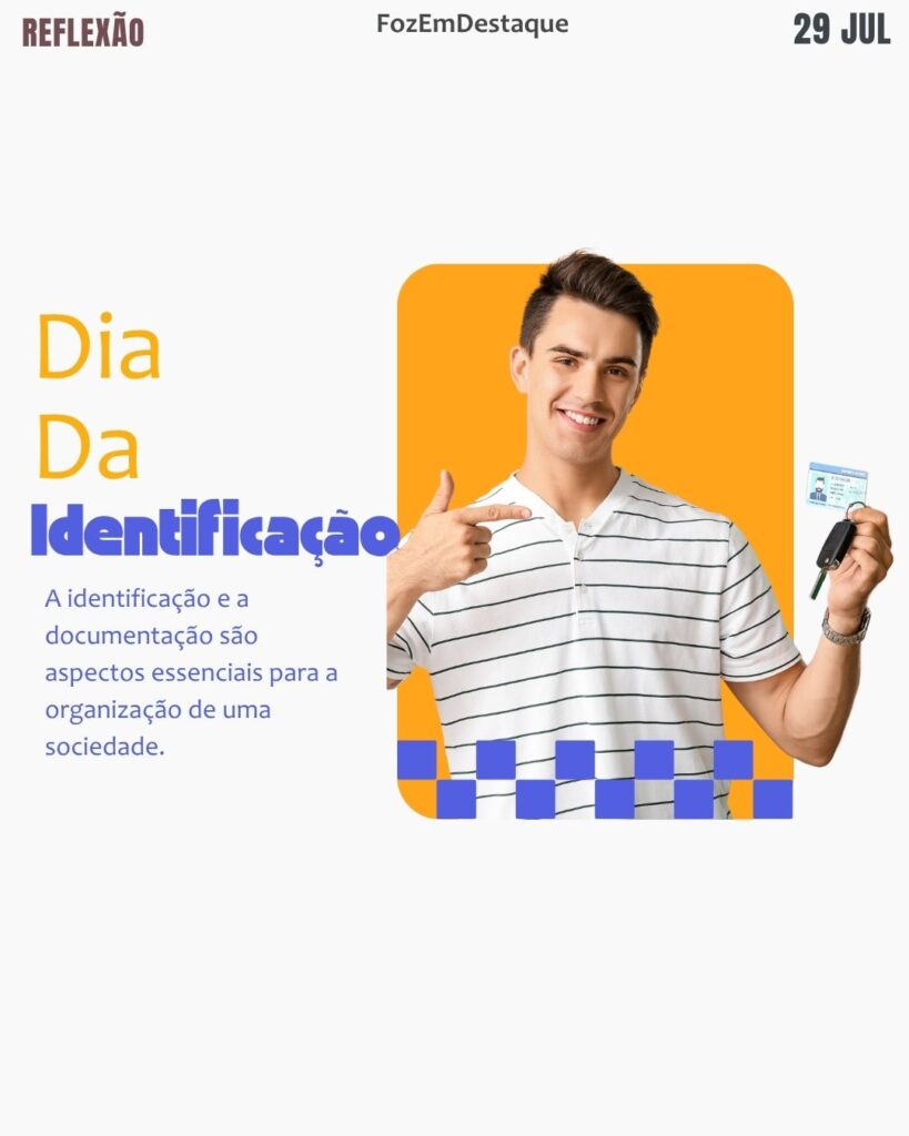Dia da Identificação
datas comemorativas 29 julho
