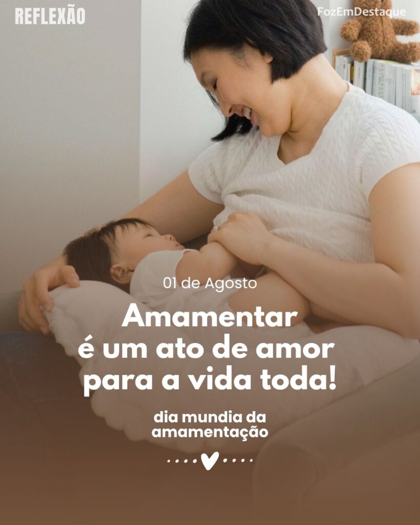 Dia Mundial da Amamentação: fortalecendo o aleitamento materno
datas comemorativas hoje