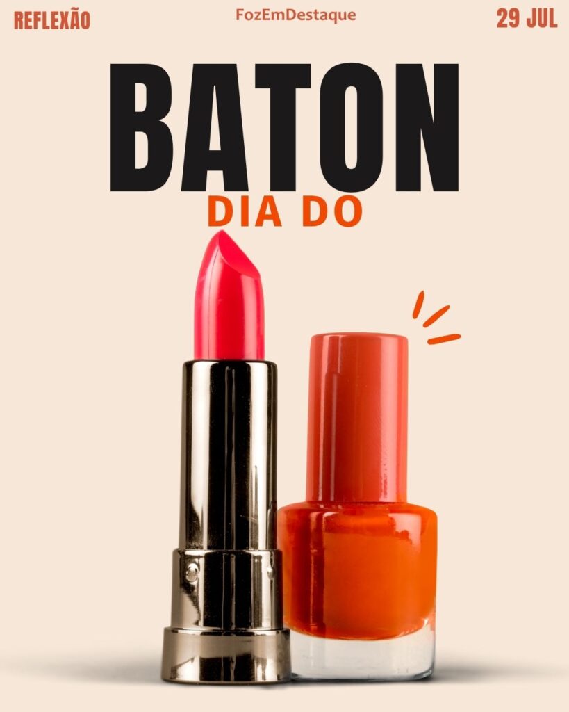 Dia do Batom
datas comemorativas 29 julho
